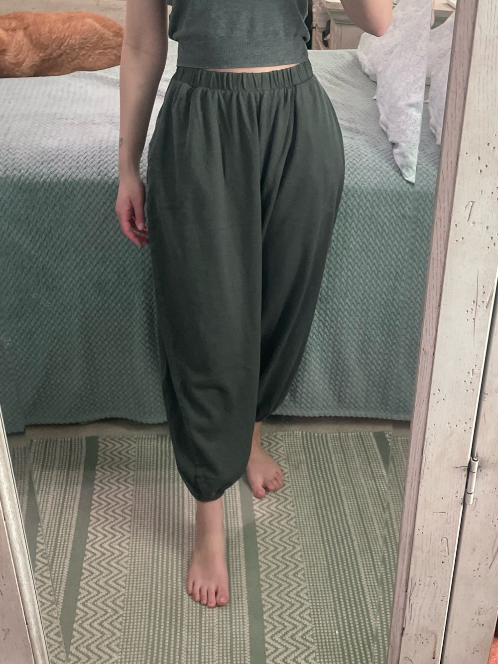 Zara Green Joggers